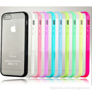 Hard PC & Soft Gel Cases Cover for iPhone 4 4s (KT-04021)